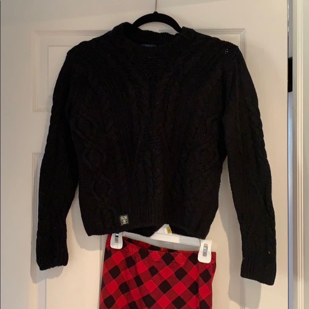 Ralph Lauren 8/10 sweater, black